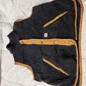 Carhartt Vest Sherpa Size L Color Black